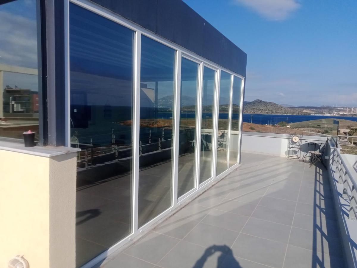 Deep Blue Apartman Lávrio Kültér fotó