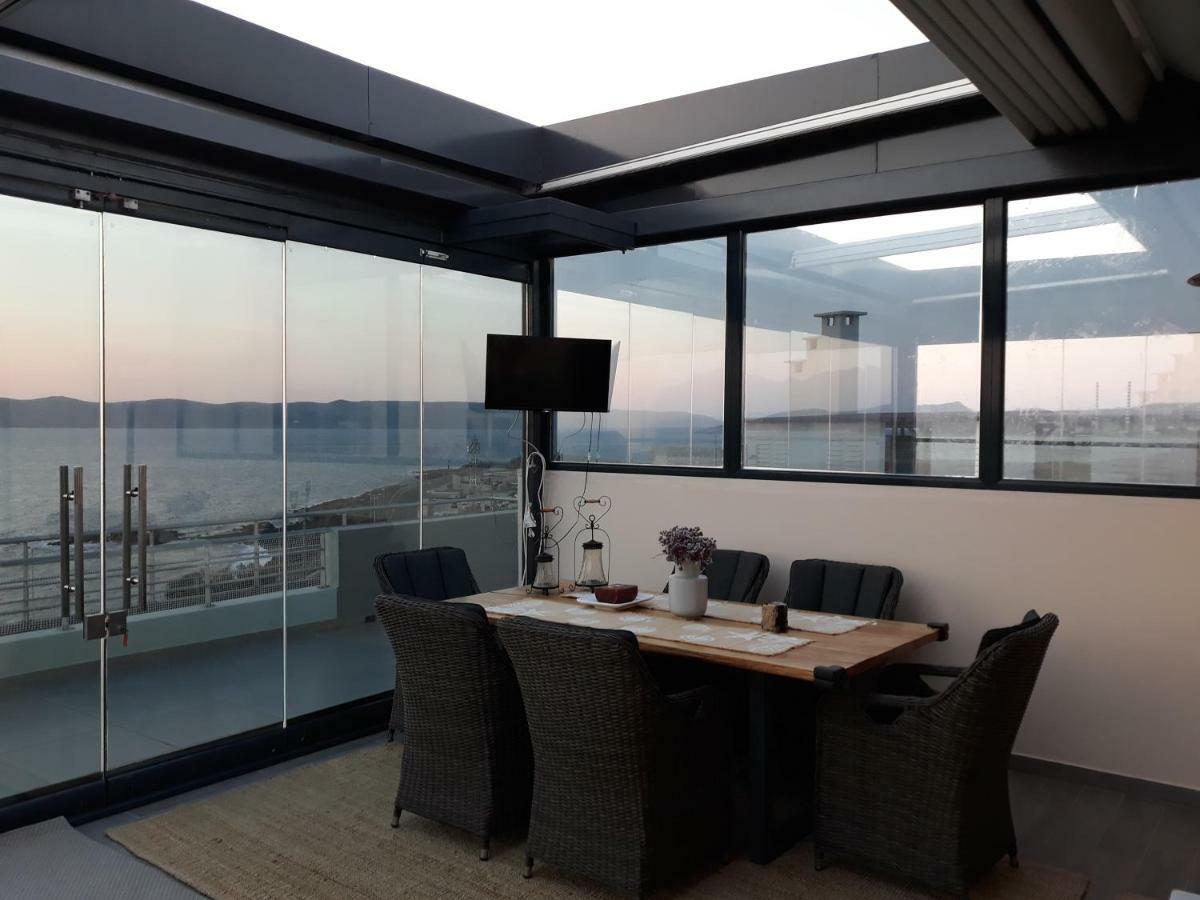 Deep Blue Apartman Lávrio Kültér fotó